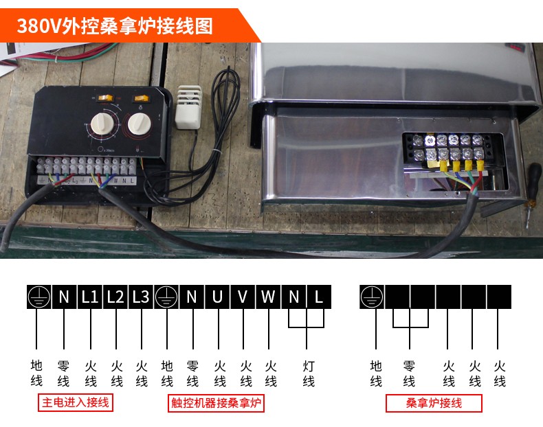 FANLAN不銹鋼桑拿爐